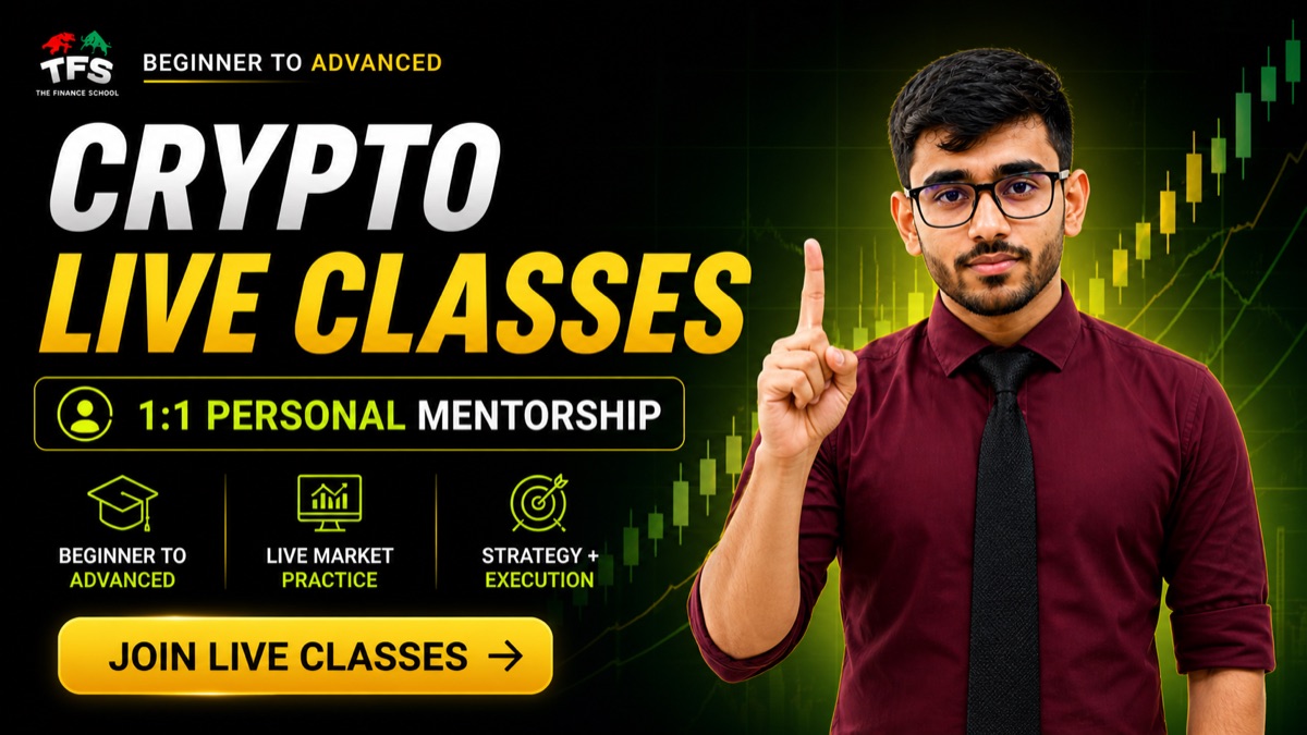 Crypto Live Classes — 1 to 1 Personalized